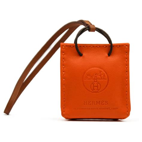 accessoire de sac orange hermes|Femme Accessoires en cuir .